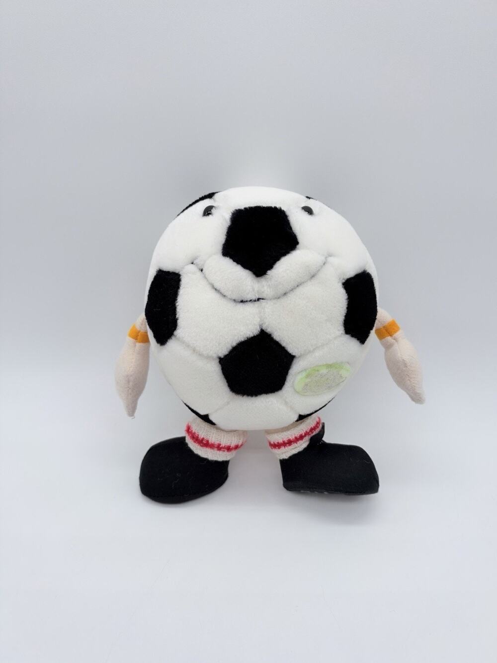 Dakin Mastercard Soccer Ball Man Plush 1994 USA World Cup Vintage 8"
